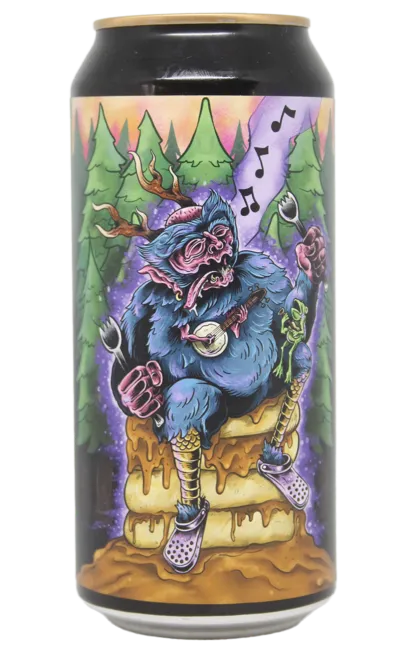 Fruits of the Forest Triple Stacked Breakfast Waffle