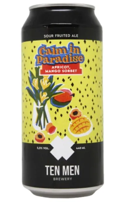 CALM IN PARADISE: APRICOT MANGO SORBET