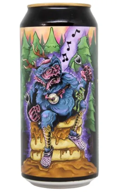 Fruits of the Forest Triple Stacked Breakfast Waffle