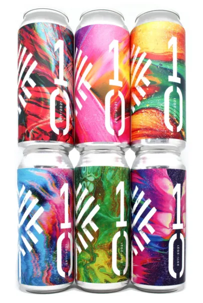 Vibrant Forest B'day Box  6 cans