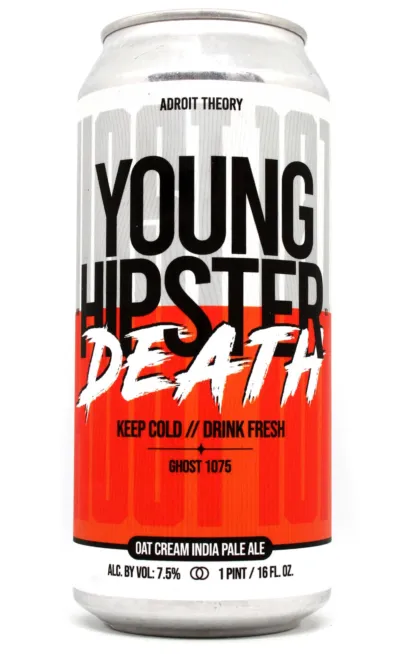 Young Hipster Death (Ghost 1075)