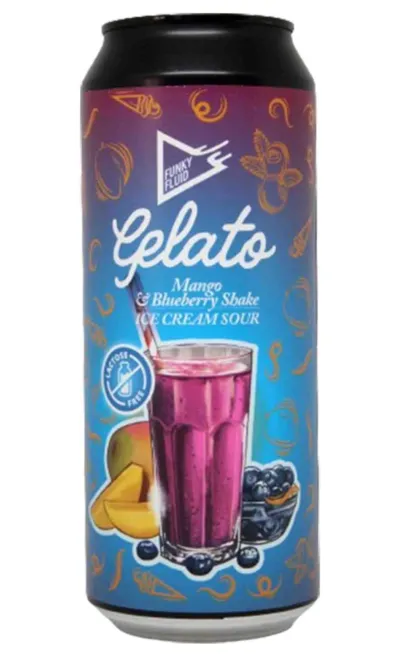 Gelato: Mango Blueberry Shake