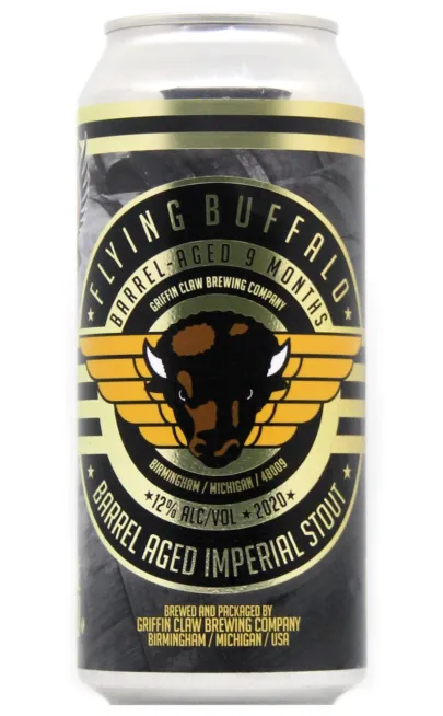 Flying Buffalo Imperial Stout (Bourbon Barrel Aged)