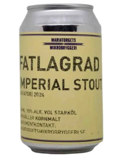 Fatlagrad Vaniljstout