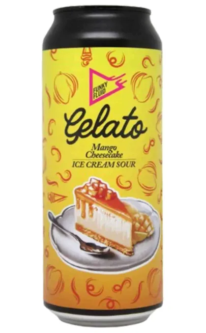 Gelato: Mango Cheesecake