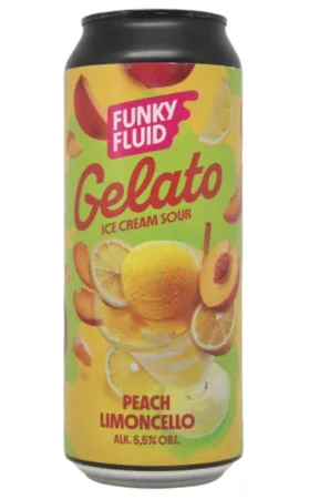 Gelato: Peach Limoncello
