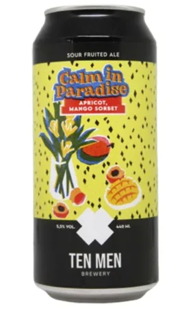 CALM IN PARADISE: APRICOT MANGO SORBET