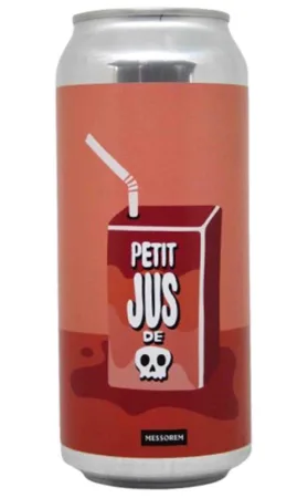 Petit Jus De Mort : Pêche + Orange + Canneberge