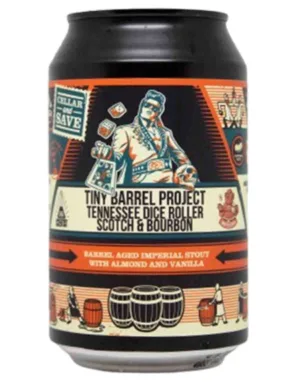 Mad Scientist Tiny Barrel Project Tennessee Dice Roller Scotch & Bourbon - Hops & Hopes